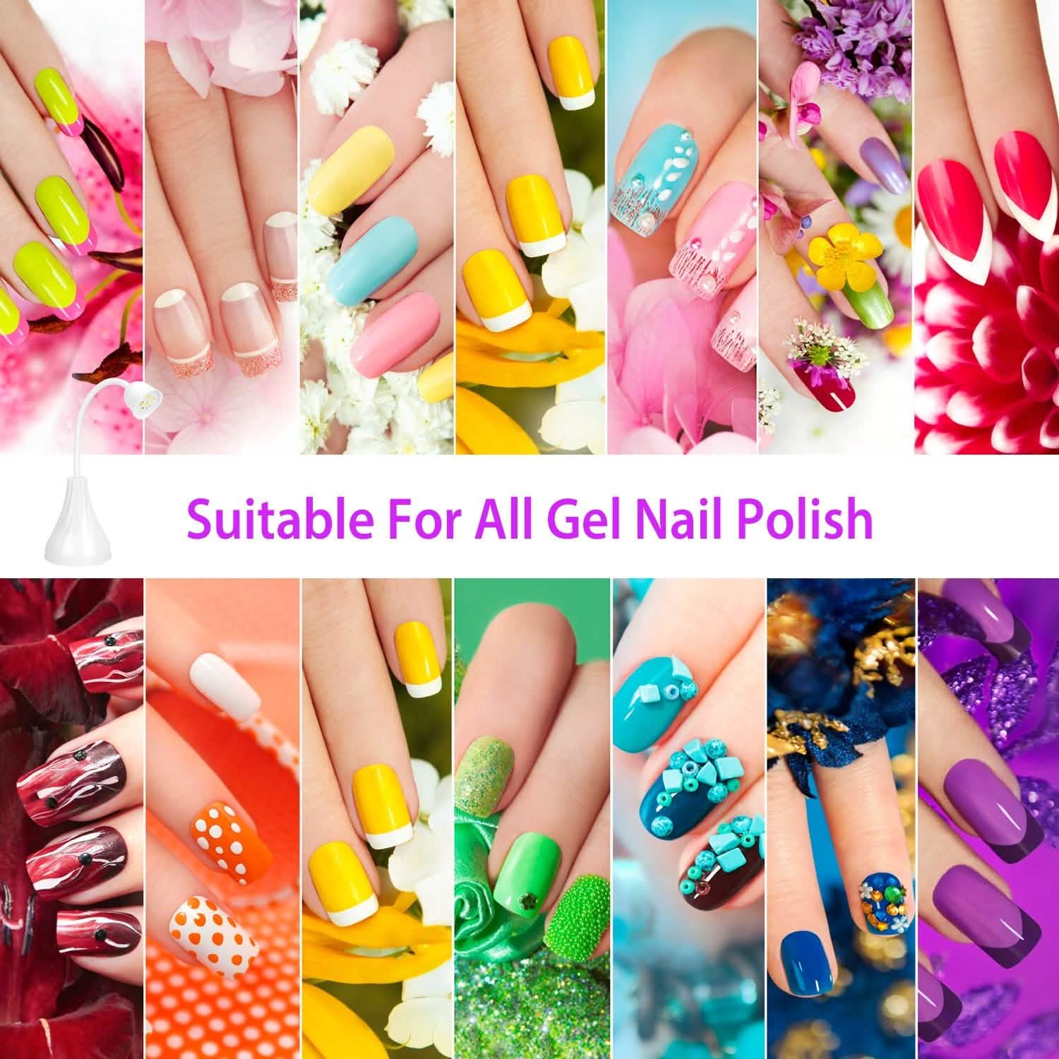 LED UV Nail Lamp Polish Dryer Lamp Beauty & Personal Care - Tophatter Daily Deals