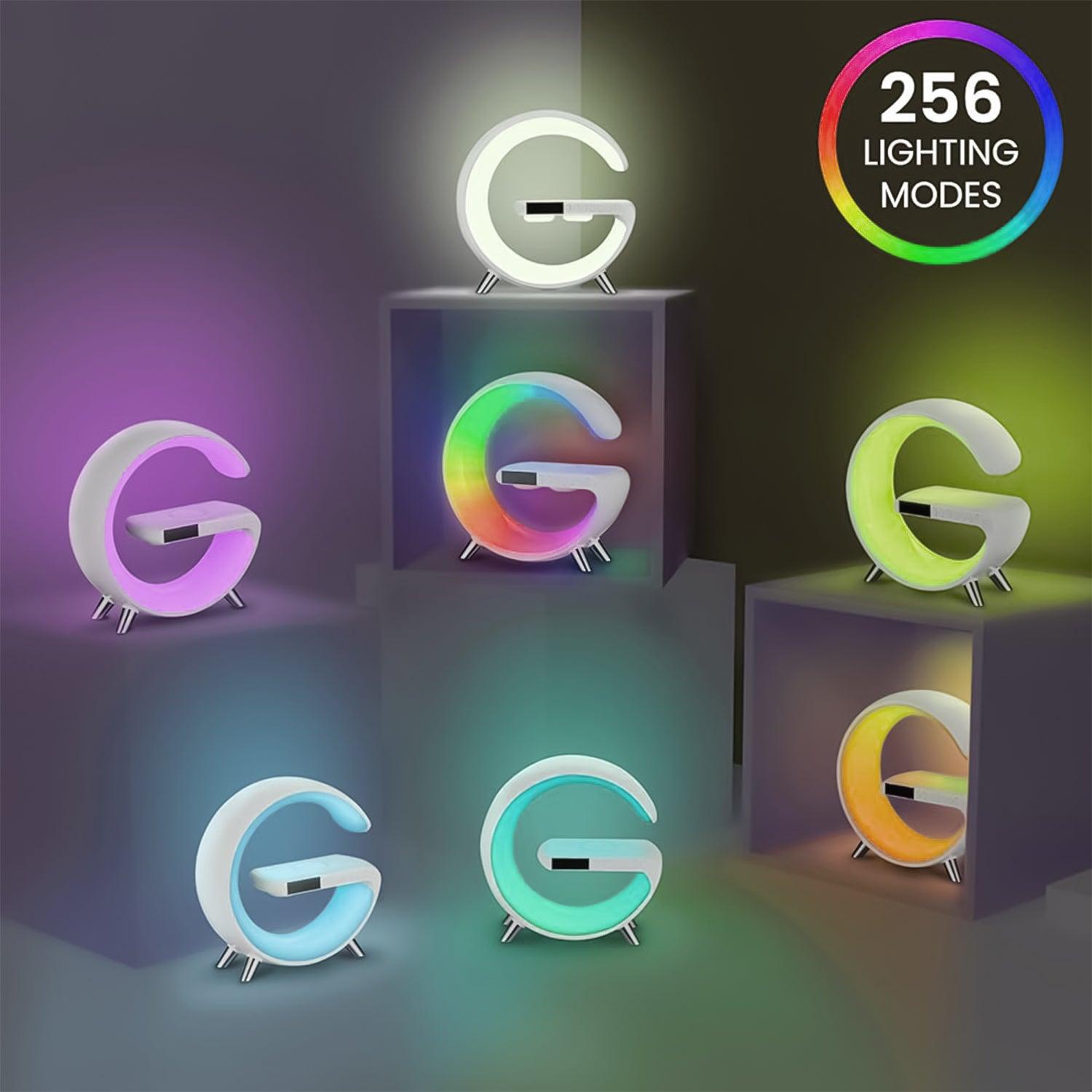 Smart LED Lamp - Lamp with Smart G Bluetooth Speaker Wireless Charger RGB Alarm Clock Night Light Apparel & Accessories - Tophatter Daily Deals