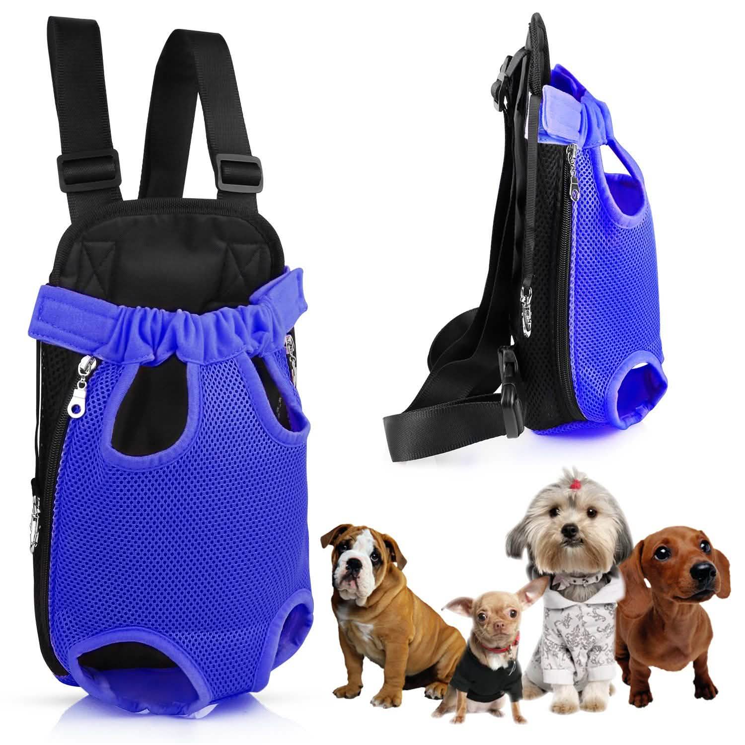 Leg-Out Pet Backpack Carrier Travel Bag Pet Supplies - Tophatter Daily Deals