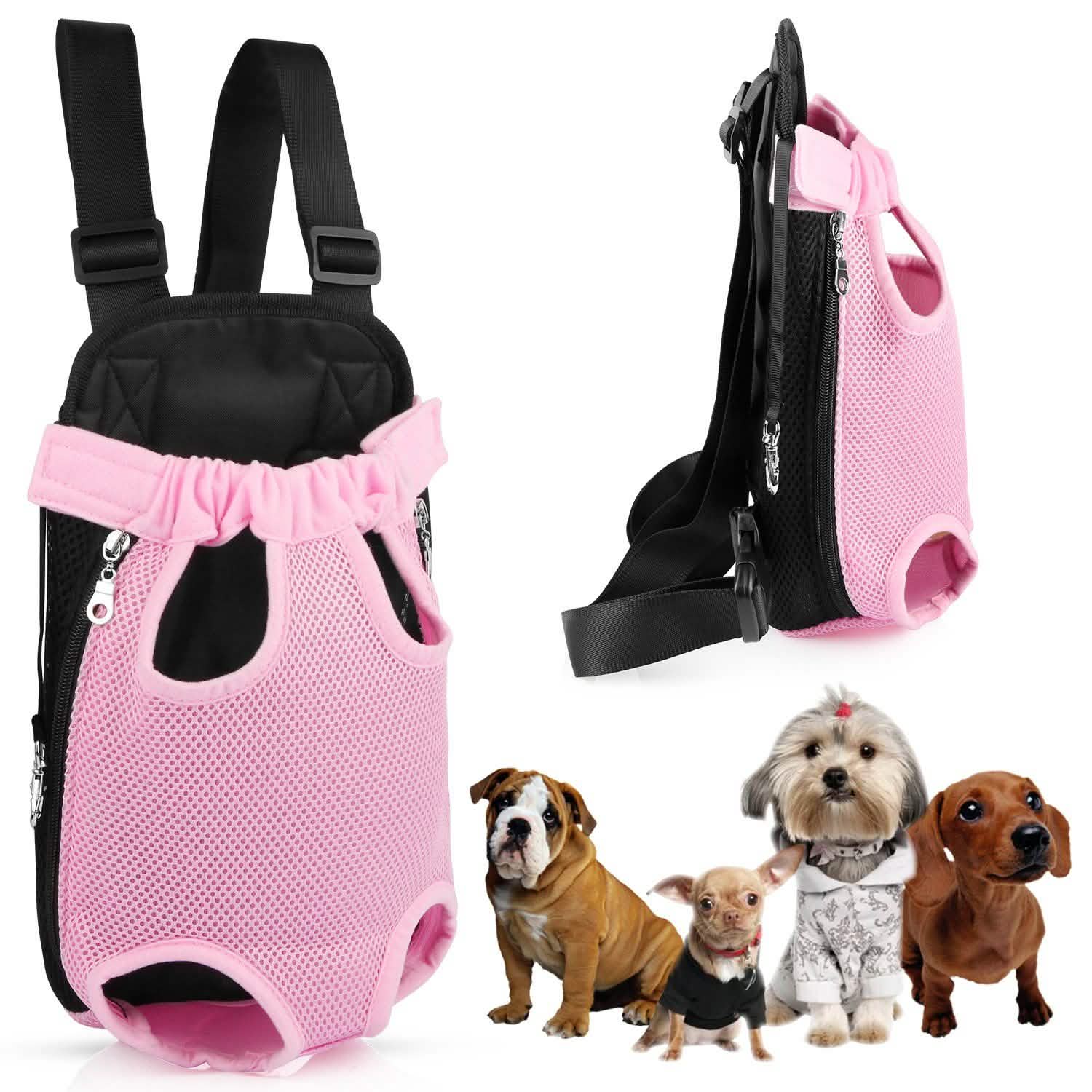 Leg-Out Pet Backpack Carrier Travel Bag Pet Supplies - Tophatter Daily Deals