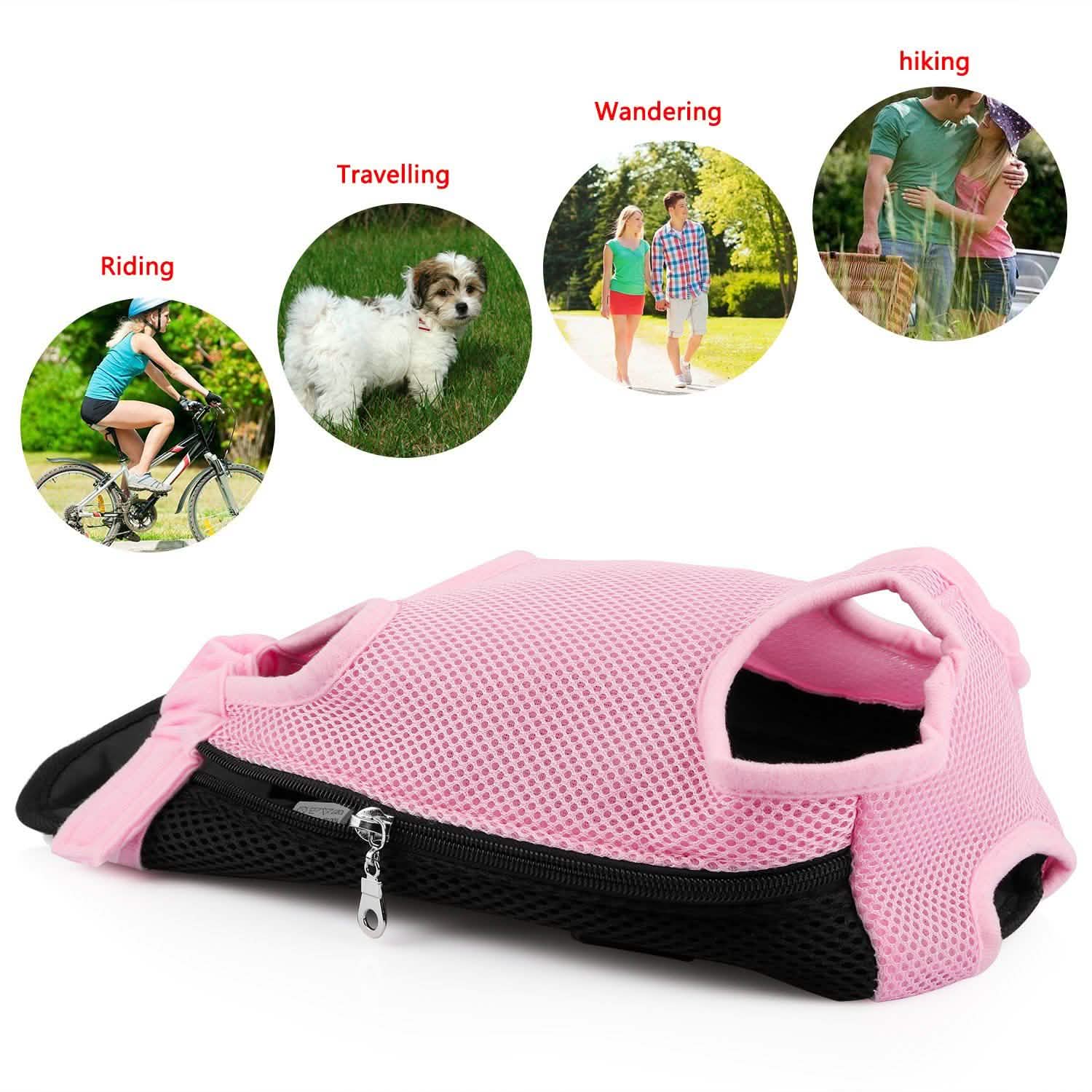 Leg-Out Pet Backpack Carrier Travel Bag Pet Supplies - Tophatter Daily Deals