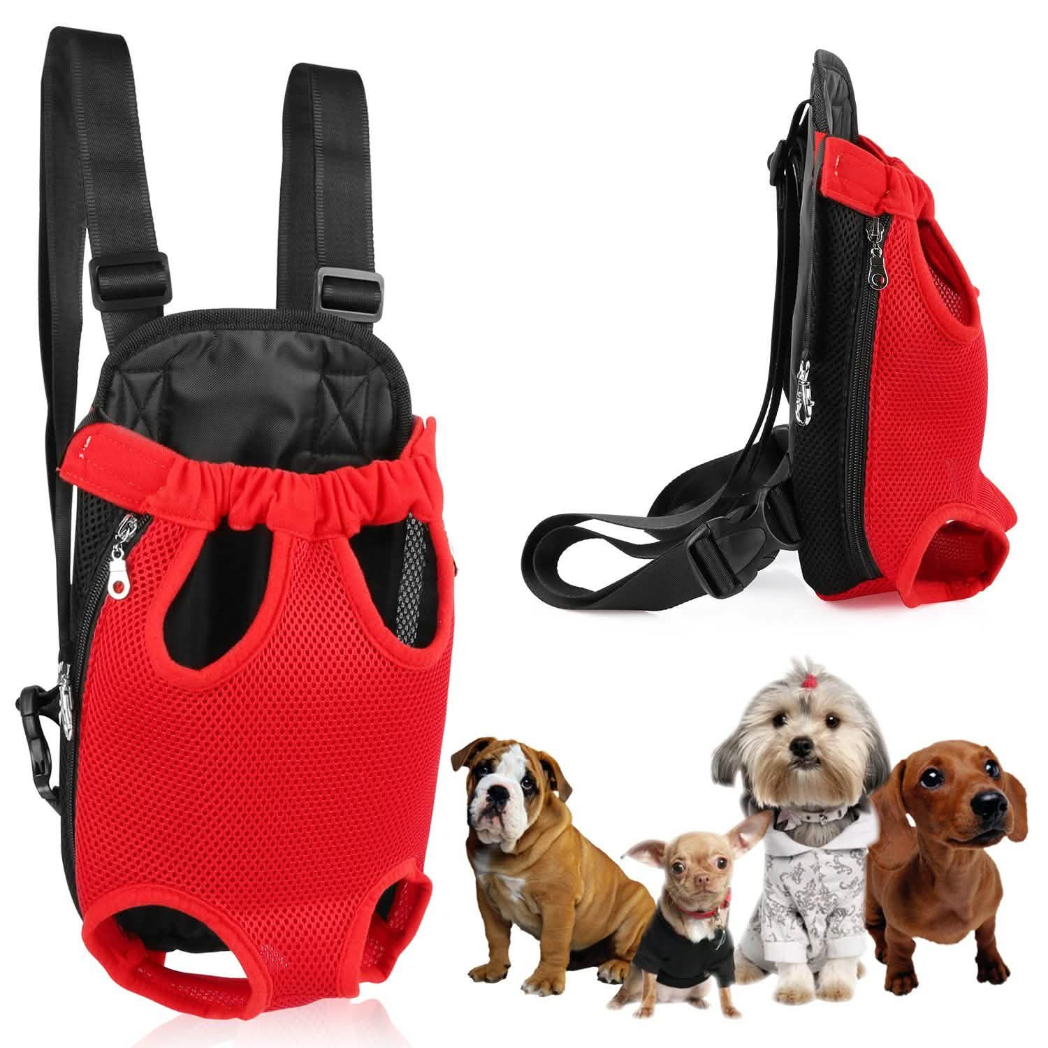 Leg-Out Pet Backpack Carrier Travel Bag Pet Supplies - Tophatter Daily Deals