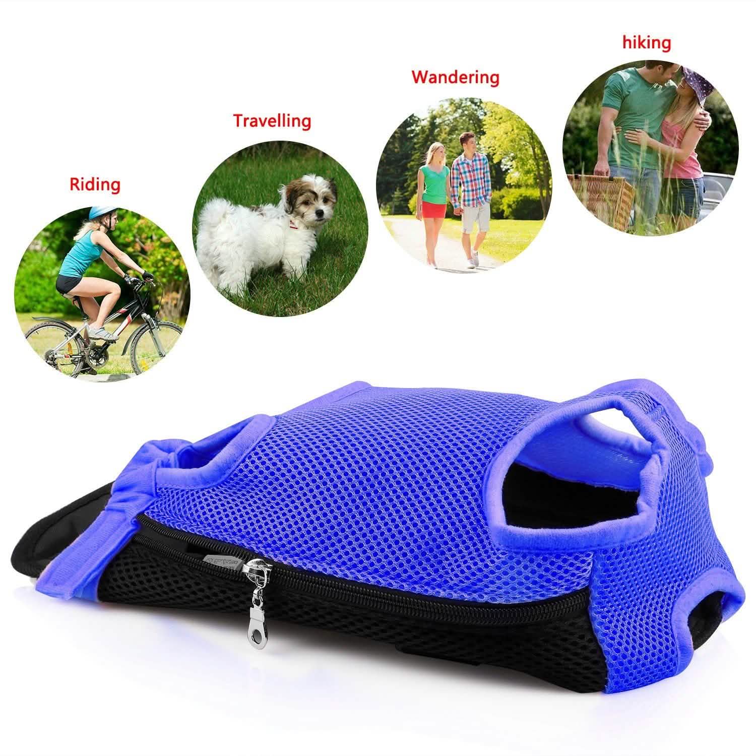 Leg-Out Pet Backpack Carrier Travel Bag Pet Supplies - Tophatter Daily Deals