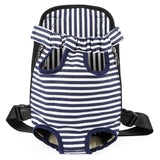 Leg-Out Pet Backpack Carrier Travel Bag Navy Pet Supplies - Tophatter Daily Deals