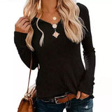 Women's Casual Tabitha Top Black Women's Tops - Tophatter Daily Deals