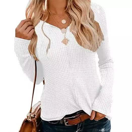 Women's Casual Tabitha Top White Women's Tops - Tophatter Daily Deals