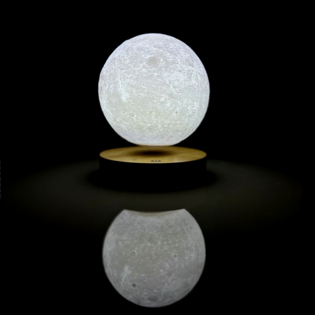Levitating Moon Lamp Lamp - Tophatter Daily Deals