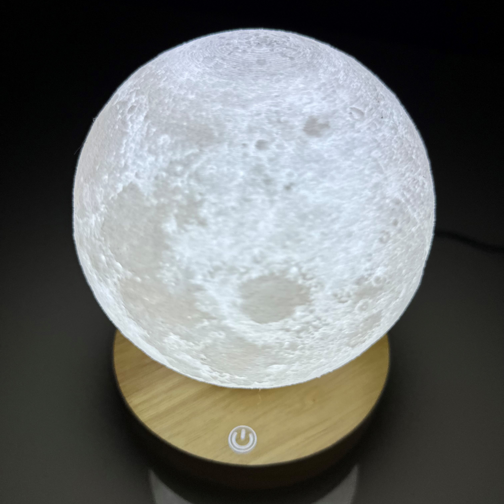 Levitating Moon Lamp Lamp - Tophatter Daily Deals