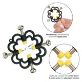 Boundless Nipple Grips Heavy Duty Fully Adjustable 4-Point Press Clamp Set > Sex Toys > Nipple Clamps - Tophatter Daily Deals