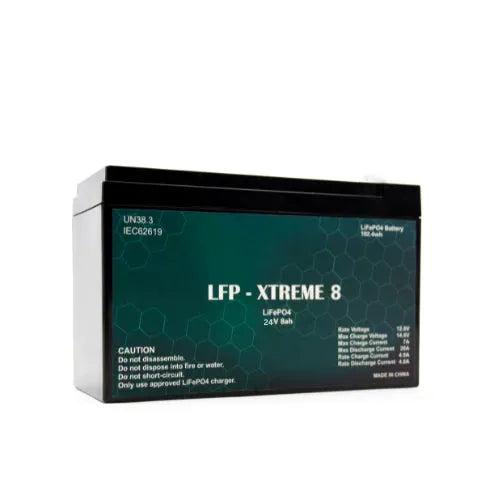 LFP-XTREME 8 12.8V 8AH LIFEPO4 BATTERY - Tophatter's Army Deals MISC - Tophatter Daily Deals