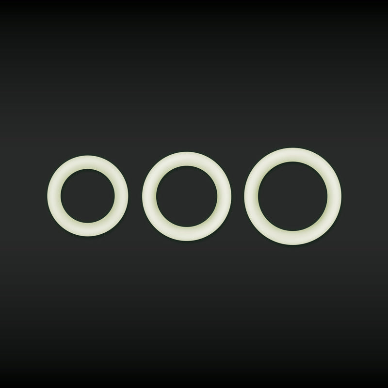 Firefly Halo (Glow in the Dark Clear) – Small 50mm Silicone Cock Ring > Cock Ring > Single - Tophatter Daily Deals