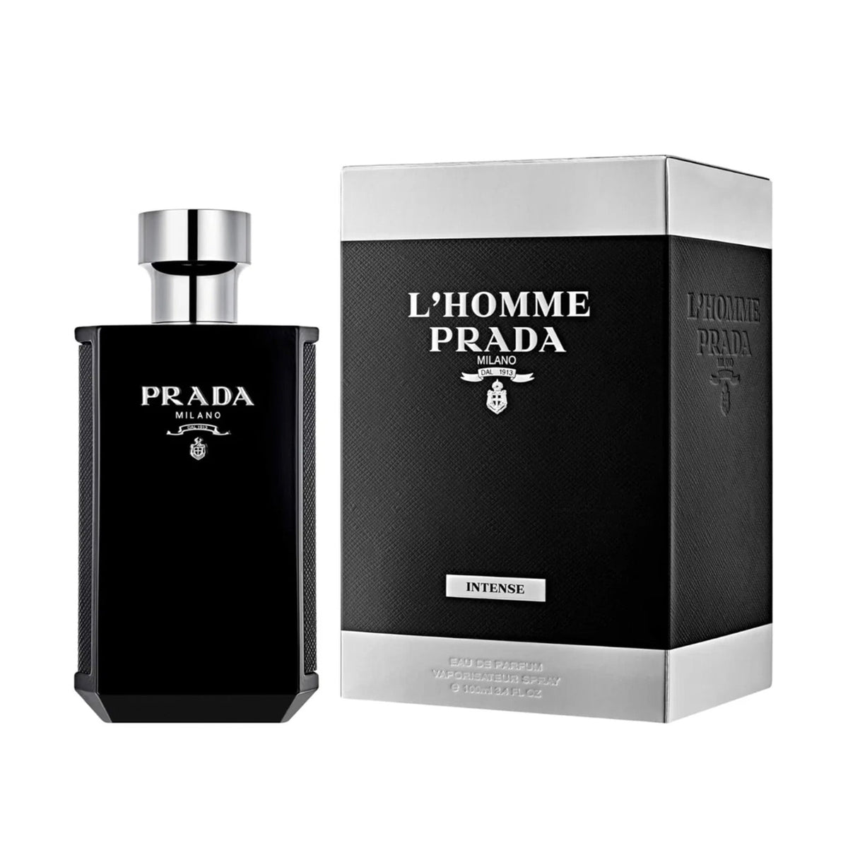 Prada L'Homme Eau De Parfum Intense 100ml Spray - Tophatter Daily Deals