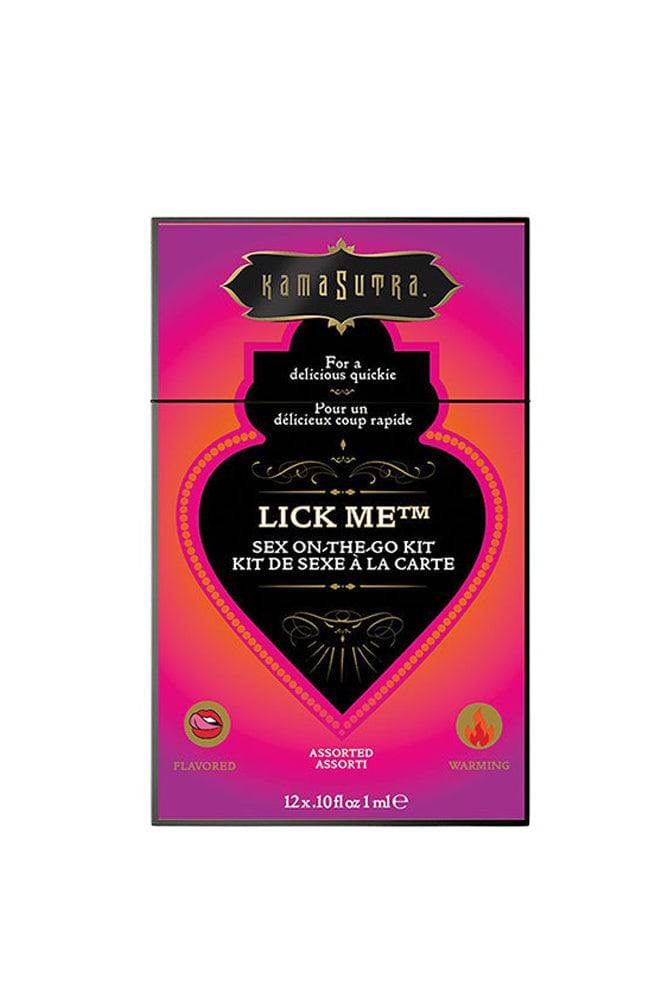 Kama Sutra - Lick Me On-The-Go Oral Sex Liquids Kit Liquid - Tophatter Daily Deals