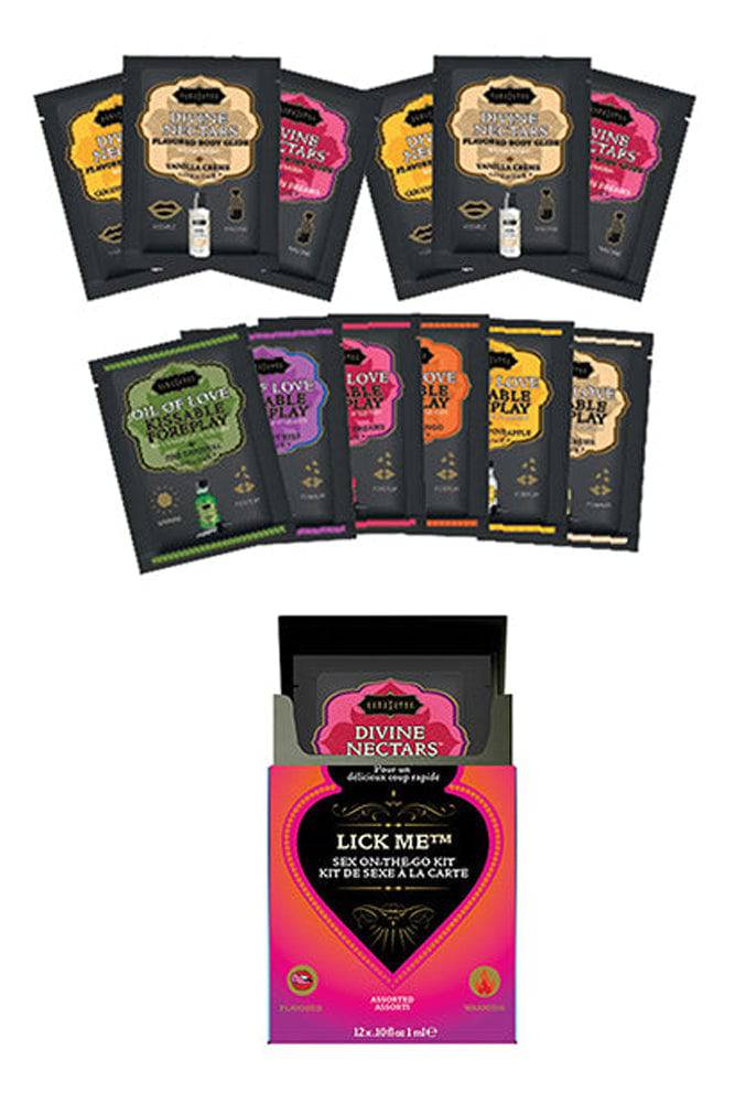Kama Sutra - Lick Me On-The-Go Oral Sex Liquids Kit Liquid - Tophatter Daily Deals