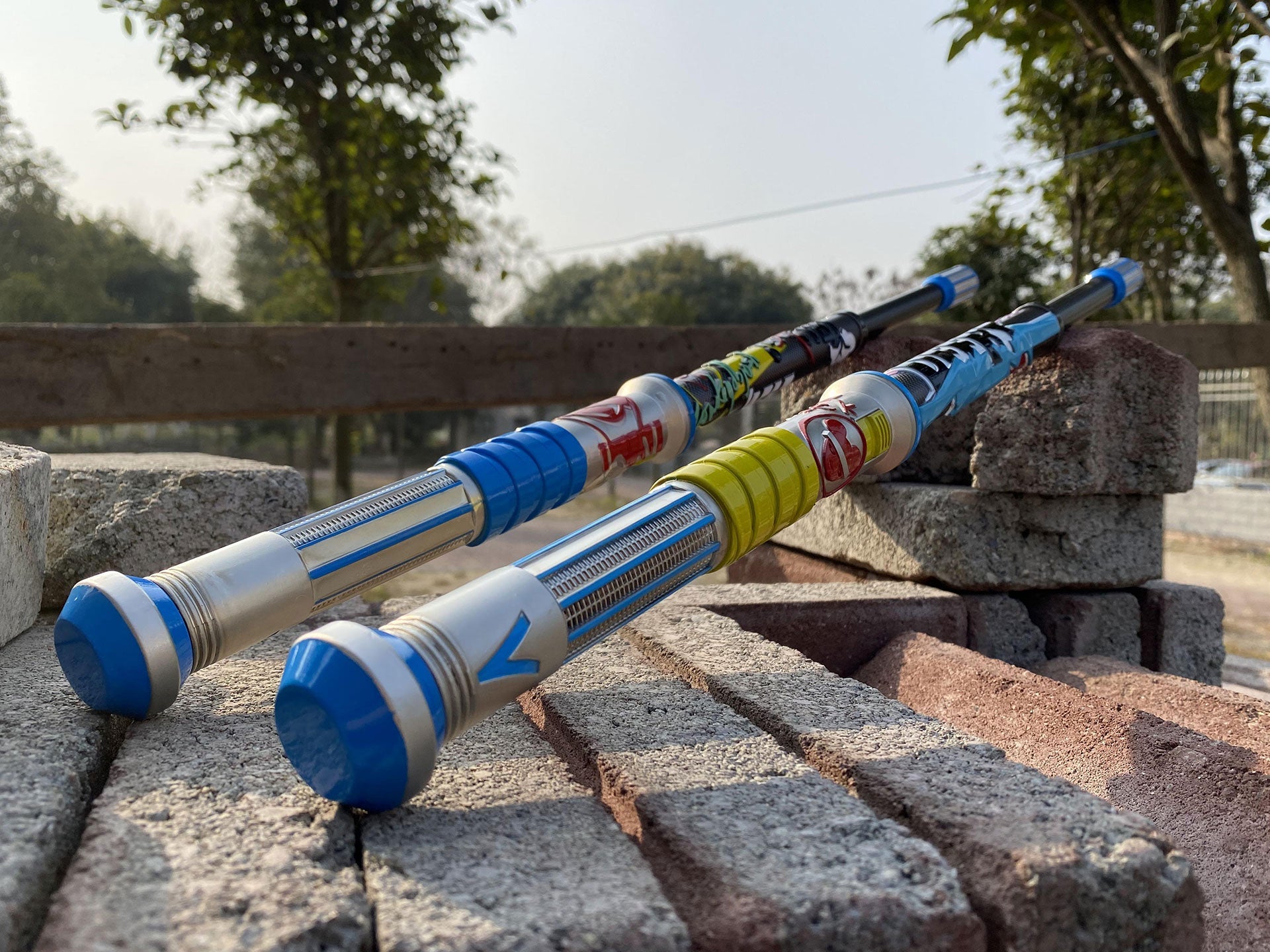 Life-size Lifeline Heirloom Shock Sticks Metal Replica - Tophatter Daily Deals