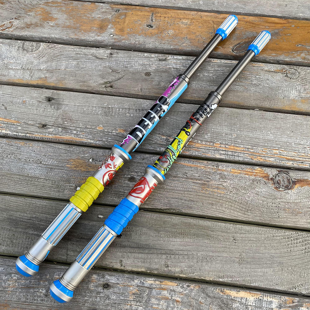 Life-size Lifeline Heirloom Shock Sticks Metal Replica - Tophatter Daily Deals