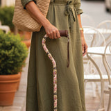 Lily & Butterfly: Adjustable Comfort Grip Offset Walking Cane Adjustable Walking Canes - Tophatter Daily Deals