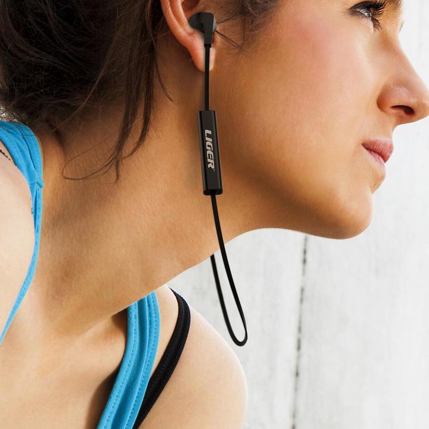 Liger Electronics XS1 In-Ear Bluetooth Wireless Headphones In-Ear Headphones - Tophatter Daily Deals