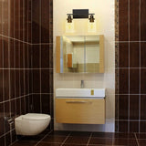 Light Wall Scone Lighting with Clear Glass Indoor Lighting - Tophatter Daily Deals