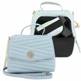 Cameleon® Venus Conceal Carry Over Shoulder Purse Light Blue Handgun Purses - Tophatter Daily Deals
