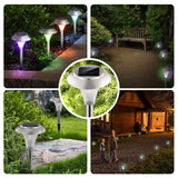 Lights Color Changing Landscape Solar Lamps Outdoor Lighting - Tophatter Daily Deals
