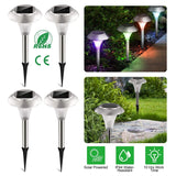 Lights Color Changing Landscape Solar Lamps Outdoor Lighting - Tophatter Daily Deals