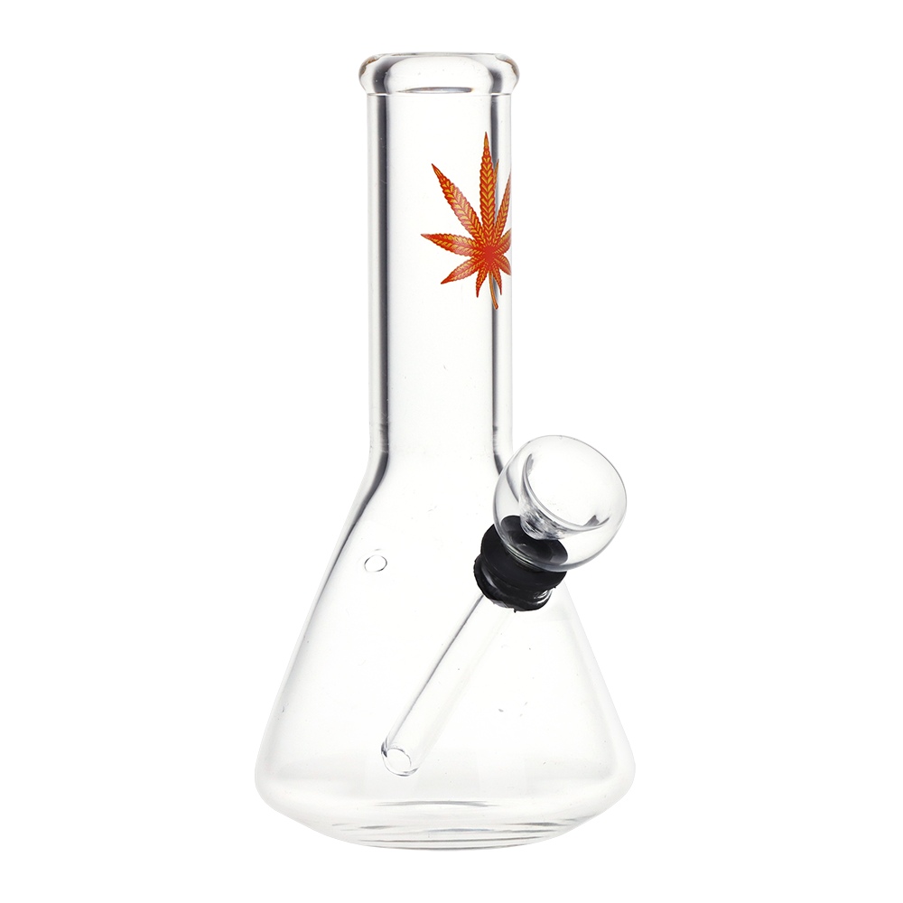 Lil' Leaf Beaker Bong Bongs - Tophatter Daily Deals
