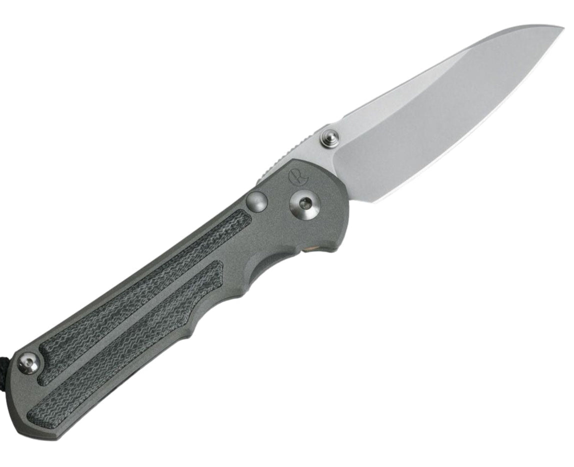 Chris Reeve Knives Large Inkosi - Left Handed - Insingo Blade - Black Canvas Micarta Inlay - LIN-1029 staging - Tophatter Daily Deals