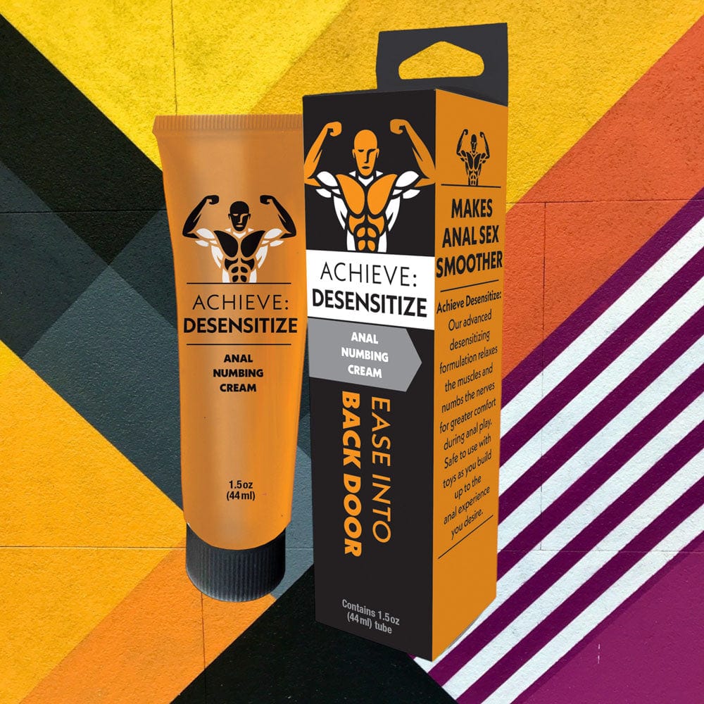 Achieve: Desensitize Cream 2oz (44ml) > Lube > Anal - Tophatter Daily Deals