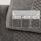 Cotton Diamond Waffle Weave Bath Towel Set - Grayson Collection Bath - Tophatter Daily Deals
