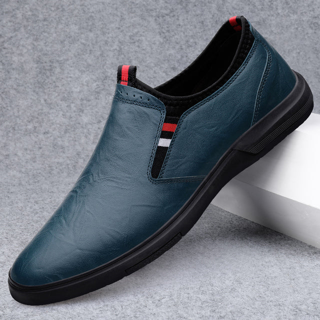 Loafers Soft Flats Light Driving Shoes Blue Loafers - Tophatter Daily Deals