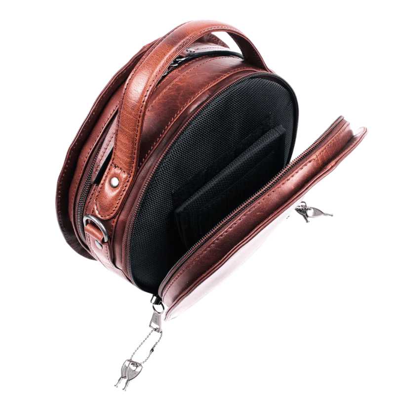 Oaklee Leather Concealed Carry Crossbody Purse Handgun Purses - Tophatter Daily Deals