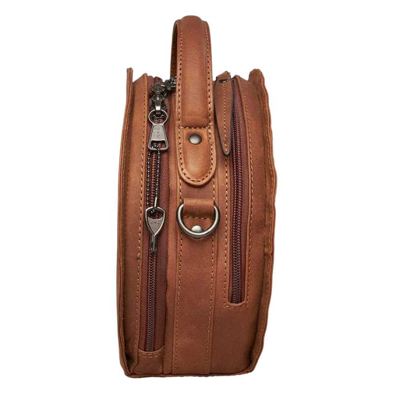 Oaklee Leather Concealed Carry Crossbody Purse Handgun Purses - Tophatter Daily Deals