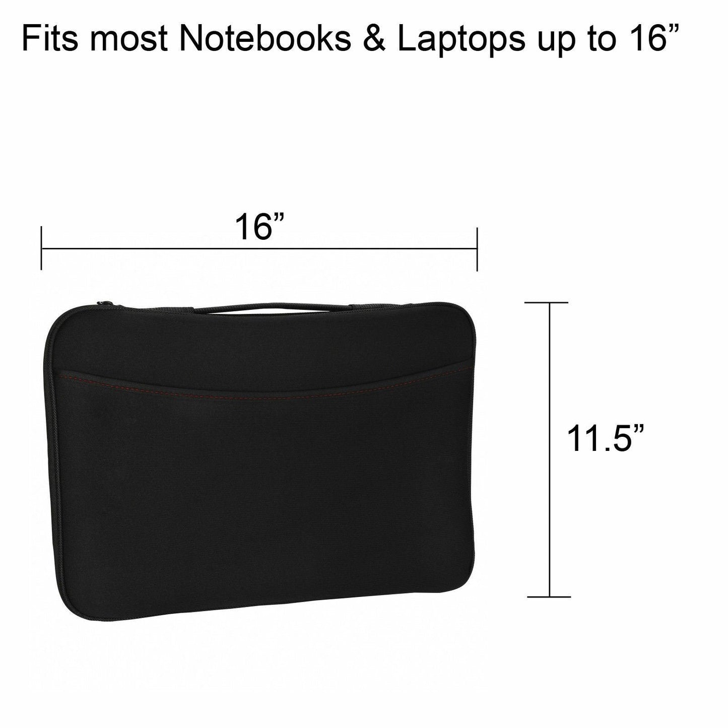 Logitech 16 Inch Notebook Laptop Sleeve Bag Pouch Handle Case Cover Laptop Case - Tophatter Daily Deals