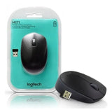 LOGITECH M171 WIRELESS MOUSE - BLACK - Tophatter's Army Deals CCTV - Tophatter Daily Deals
