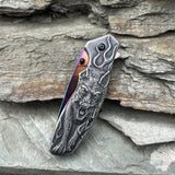 Lone Wolf Pocket Folding Knife - Tophatter Daily Deals