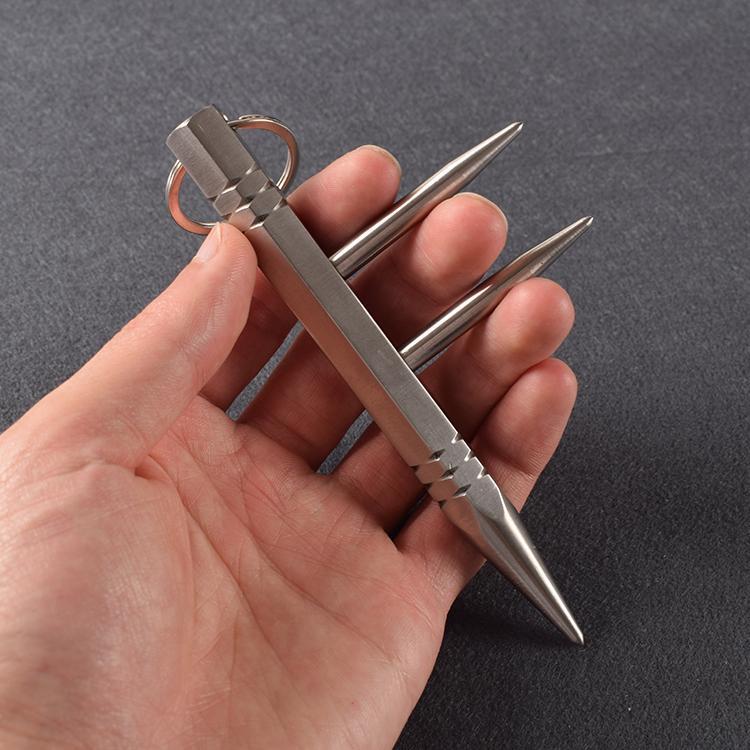 Long Spike Self Defense Keychain Kubotan Self Defense Kubotan - Tophatter Daily Deals