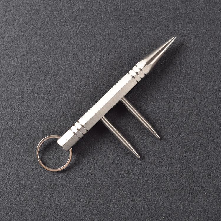 Long Spike Self Defense Keychain Kubotan Self Defense Kubotan - Tophatter Daily Deals