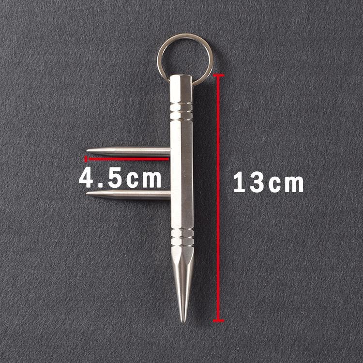 Long Spike Self Defense Keychain Kubotan Self Defense Kubotan - Tophatter Daily Deals