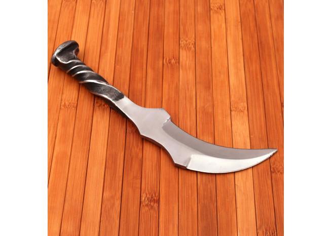 Locomotive Reaper Hand Forged Railroad Spike Knife knives - Tophatter Daily Deals