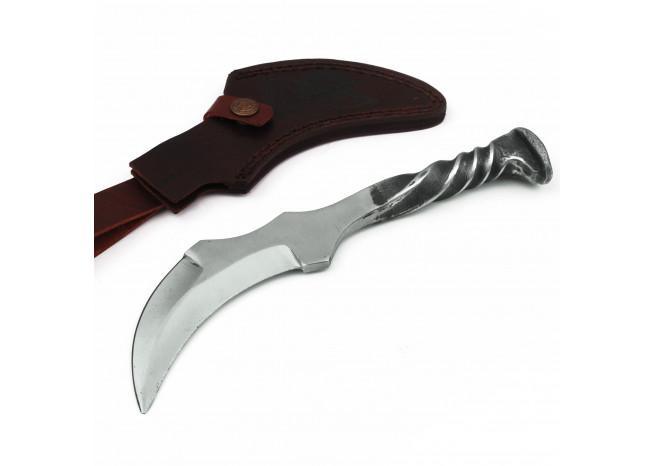Locomotive Reaper Hand Forged Railroad Spike Knife knives - Tophatter Daily Deals