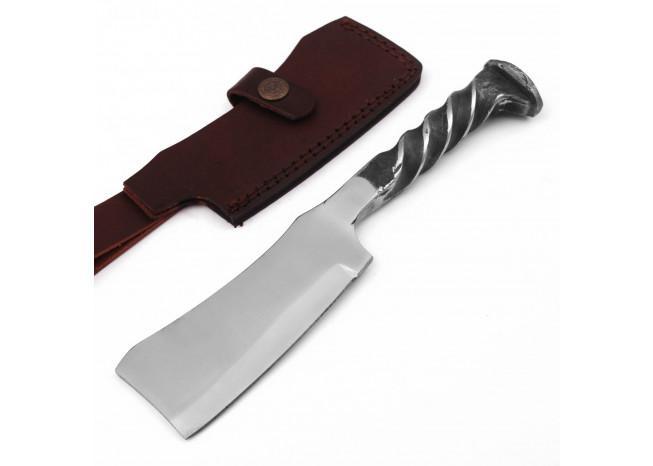 The Butcher Locomotive Railroad Spike Cleaver Knife knives - Tophatter Daily Deals