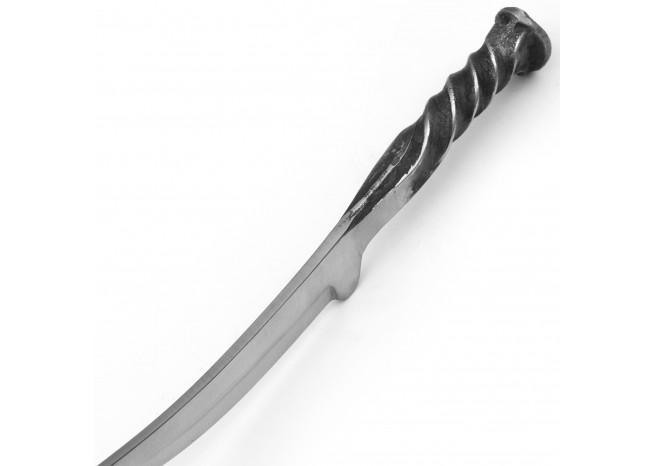 Railroad Ruffian Functional Trailing Point Railroad Spike Knife knives - Tophatter Daily Deals