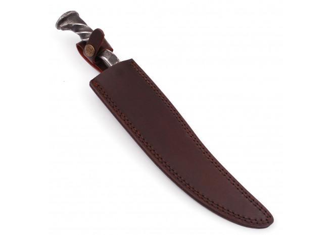 Hand Forged Clip Point Locomotive Railroad Spike Knife knives - Tophatter Daily Deals