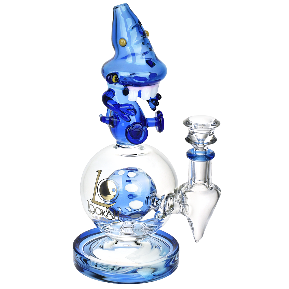 Lookah Dyno Bong Transparent Blue Glass Bongs - Tophatter Daily Deals