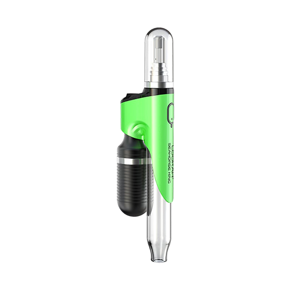 Lookah Seahorse King Electric Dab Straw Lookah Green Vaporizers - Tophatter Daily Deals