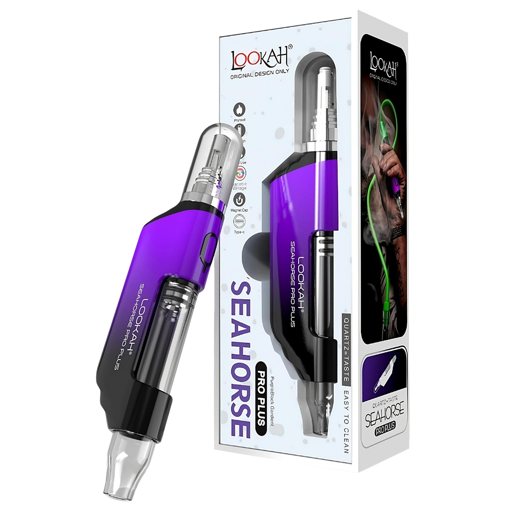 Lookah Seahorse Pro Plus Electric Dab Straw Vaporizers - Tophatter Daily Deals