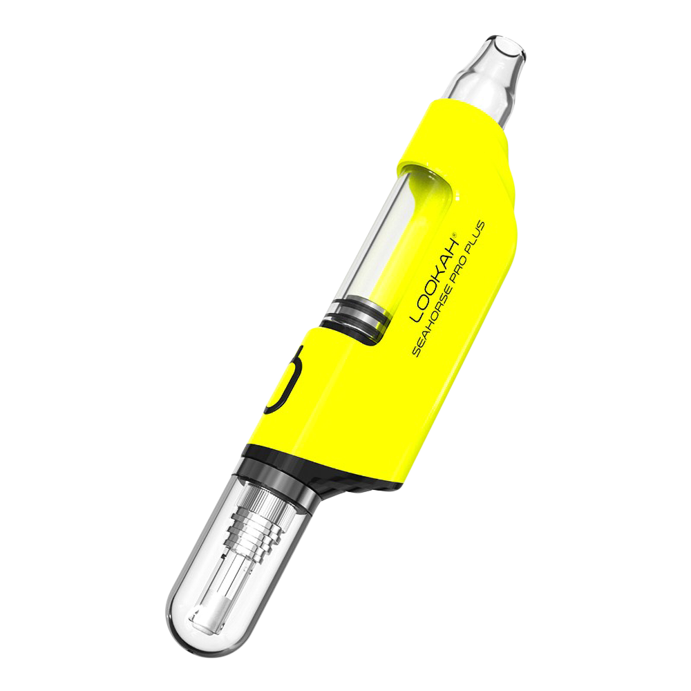 Lookah Seahorse Pro Plus Electric Dab Straw Lookah Neon Green Vaporizers - Tophatter Daily Deals