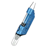 Lookah Seahorse Pro Plus Electric Dab Straw Lookah Blue Black Spatter Vaporizers - Tophatter Daily Deals