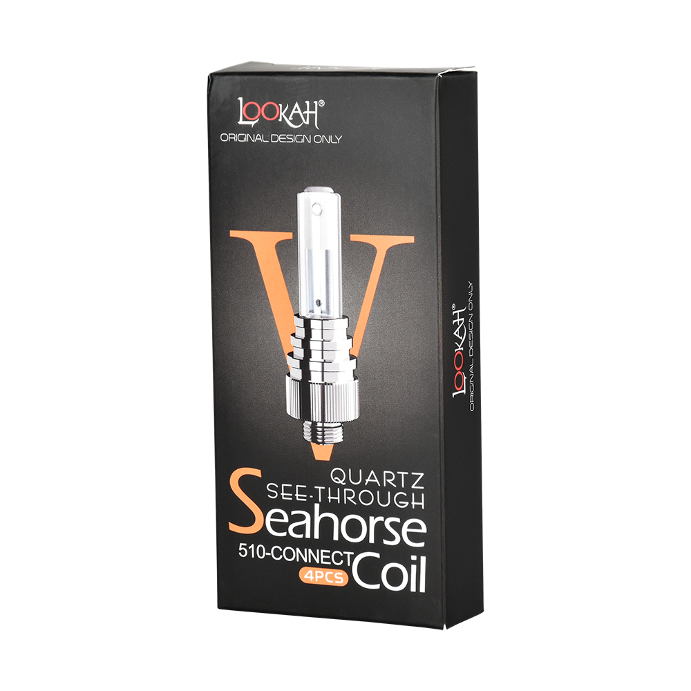 Lookah Seahorse Quartz See-Through Coil Atomizers & Coils - Tophatter Daily Deals